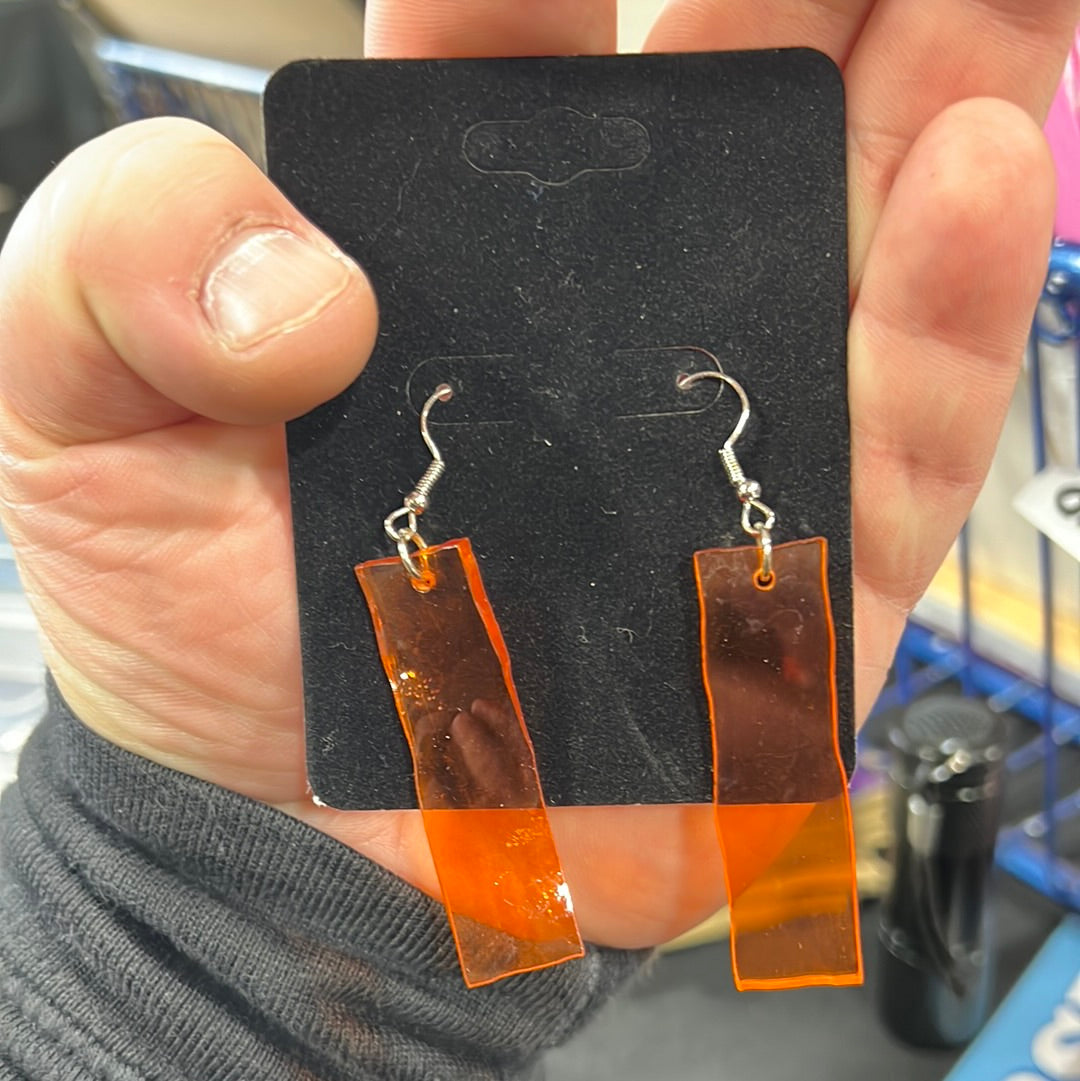 Amber Acrylic Earrings