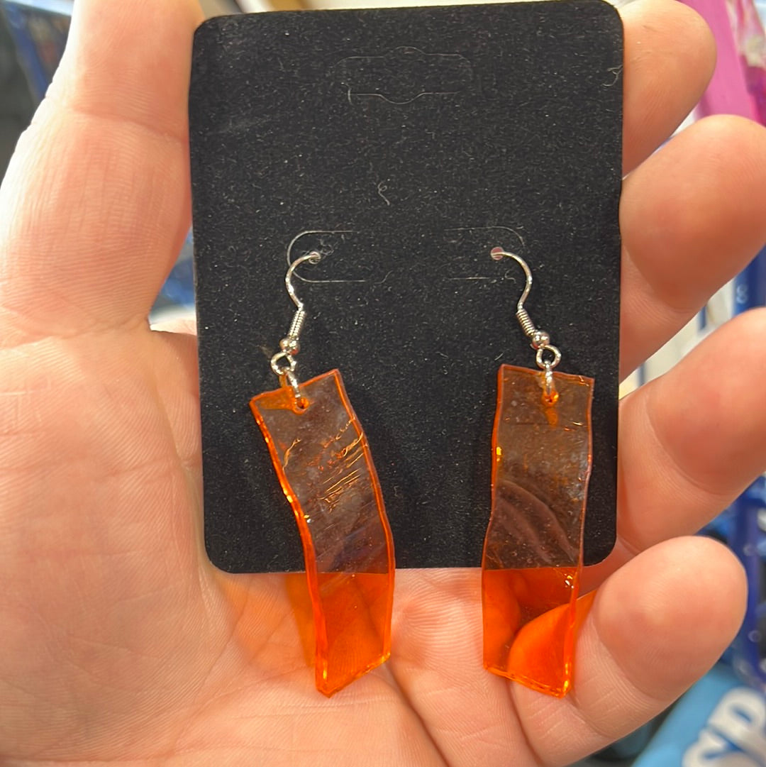 Amber Acrylic Earrings