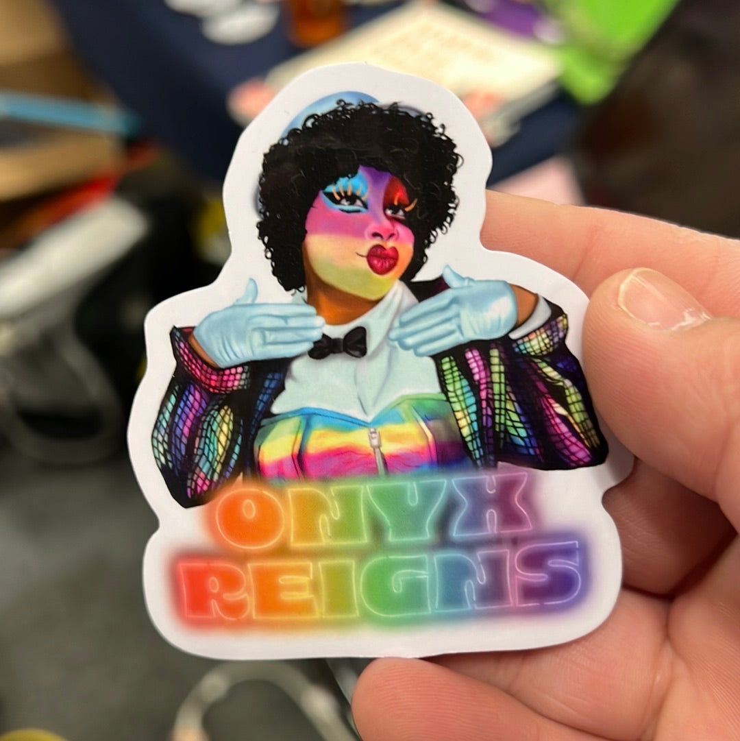 Onyx Reigns Sticker