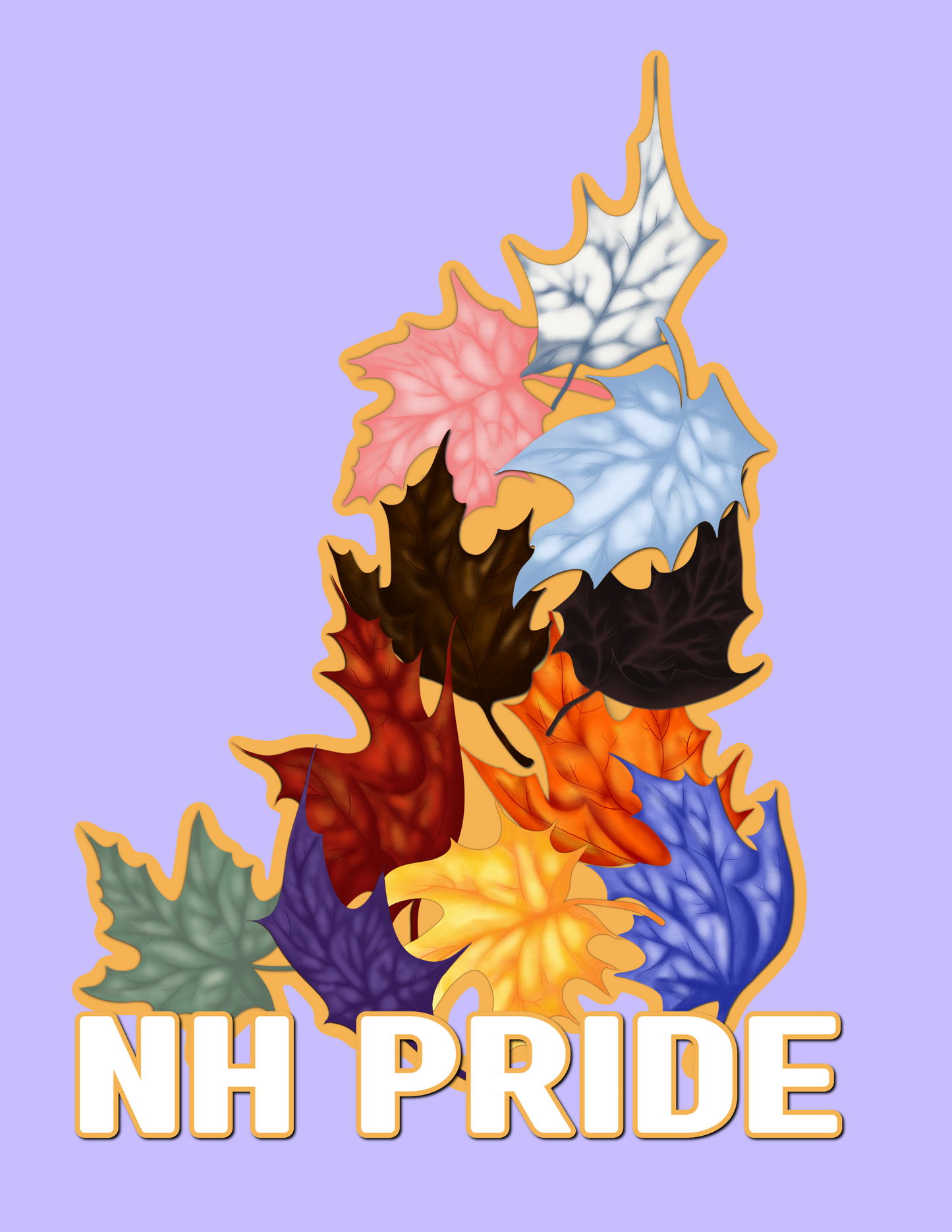 BIRCH TREE NH PRIDE PRINT