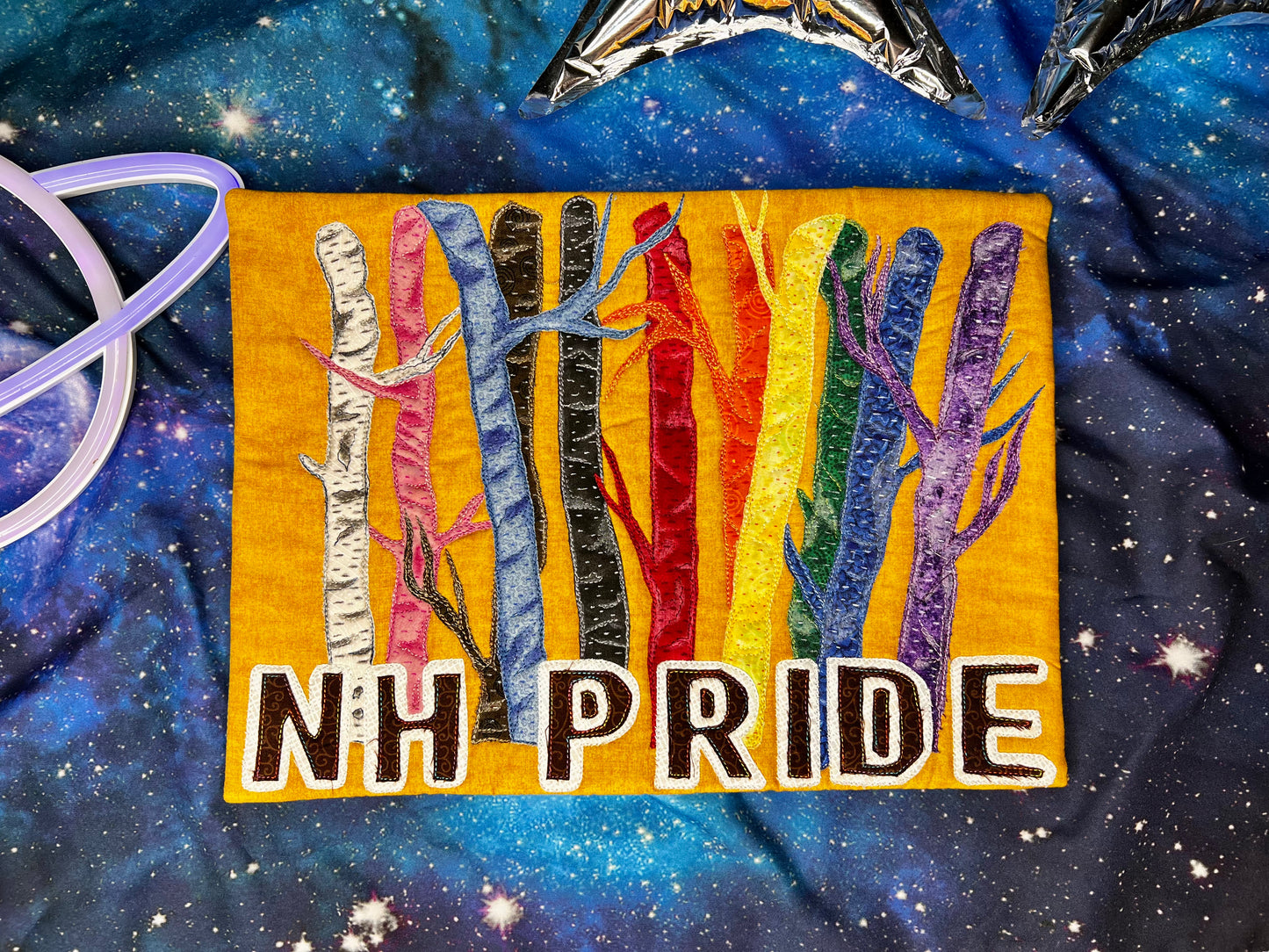 BIRCH TREE NH PRIDE WALL HANGING