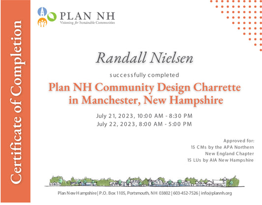Plan NH Community Design Charrette in Manchester, NH