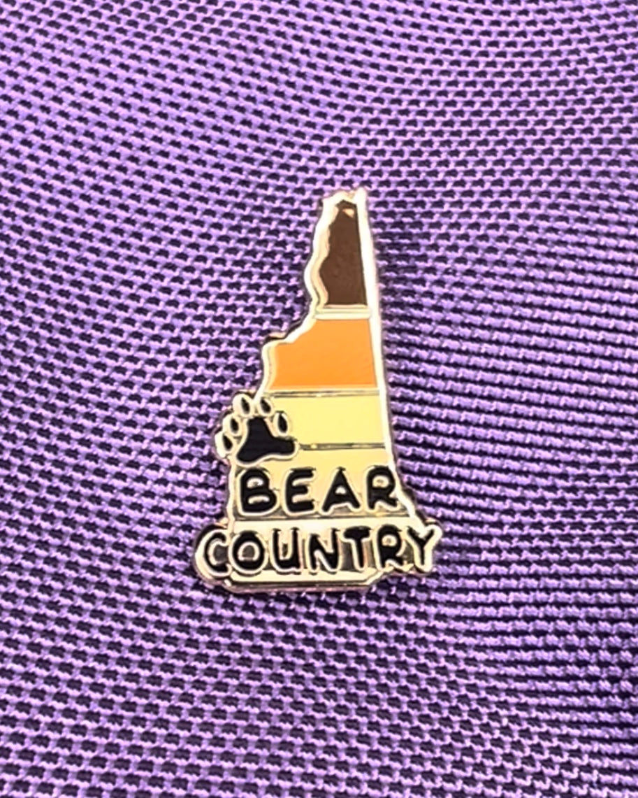 BEAR COUNTRY NH PIN