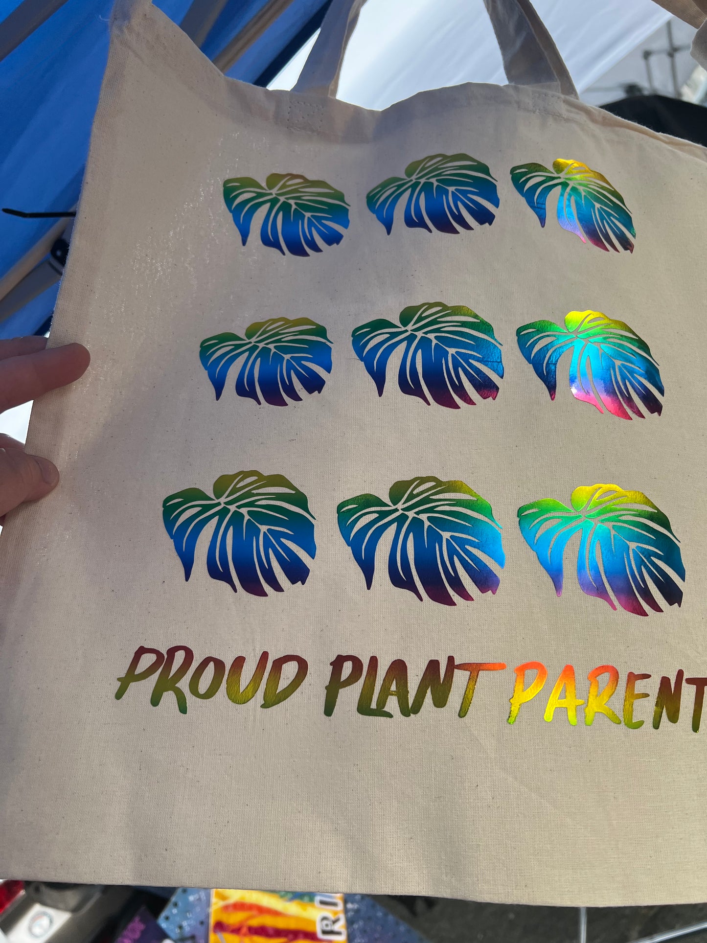 Proud Plant Parent Shiny Tote