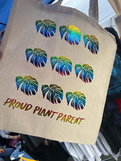 Proud Plant Parent Shiny Tote
